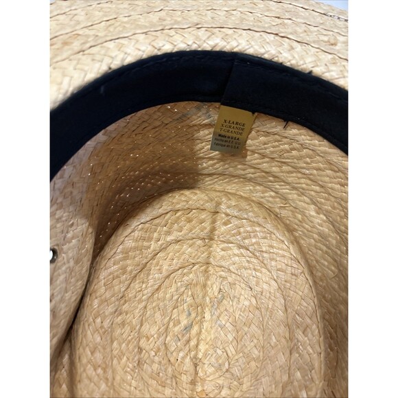 VTG Pendleton Unisex Straw Hat Band Aztec  XL X-Large A165-725 Geometric main image 16